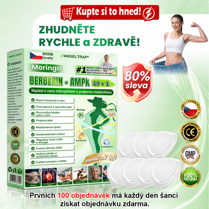 Oficiální prodejna  |  🧑‍⚕️ANGELTRAP® 𝐌𝐨𝐫𝐢𝐧𝐠𝐚 × 𝐁𝐞𝐫𝐛𝐞𝐫𝐲𝐧𝐚 × 𝐀𝐌𝐏𝐊 𝟏𝟎 v 1 – Zeštíhlující nano mikrojihlový náplast 🇨🇿 Jen 1× denně ✅ Viditelné změny za 7 dní – na obezitu, kardiovaskulární zdraví, diabetes a kloubní problémy💙💙💙