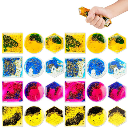 Interactive Plastic Building Tube Toy for Kids Creative STEM Decompression Sensory Toy for Autism Sensory Toys 24PCS